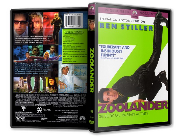 Odkaz na CSFD: http://www.csfd.cz/film/8748-zoolander/ Rok vydání: USA / Austrálie / Německo, 2001. Délka: 85 min. Žánr: Komedie / Mysteriózní